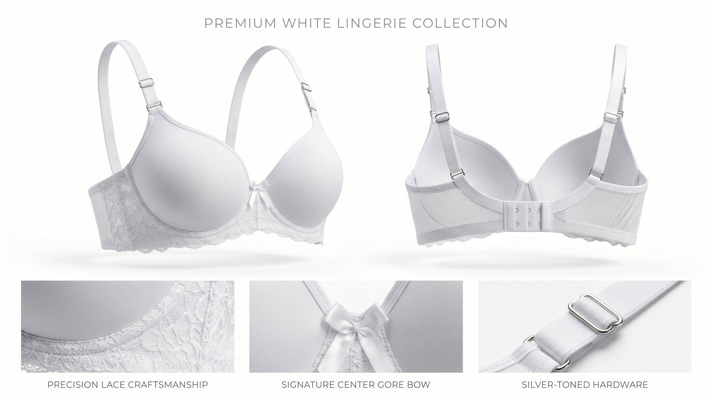 Buy 1 Get 1 Free Luxe Blossom Comfort Bra – Premium Lace Edition