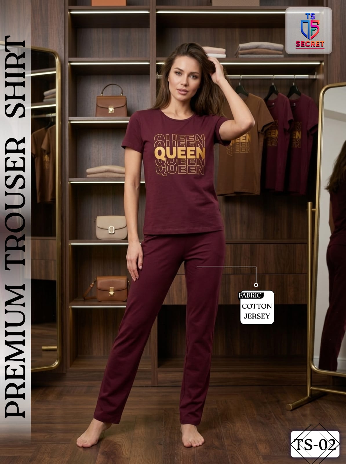 Cocoa Comfort “Hope” Night Suit – TS-02