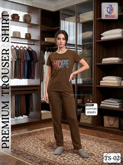Cocoa Comfort “Hope” Night Suit – TS-02