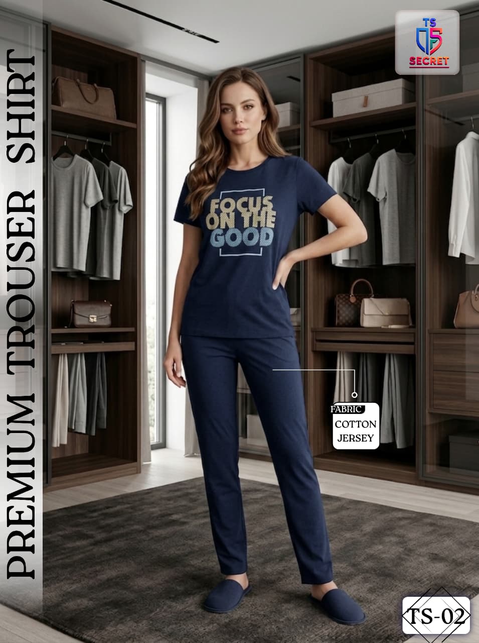 Cocoa Comfort “Hope” Night Suit – TS-02